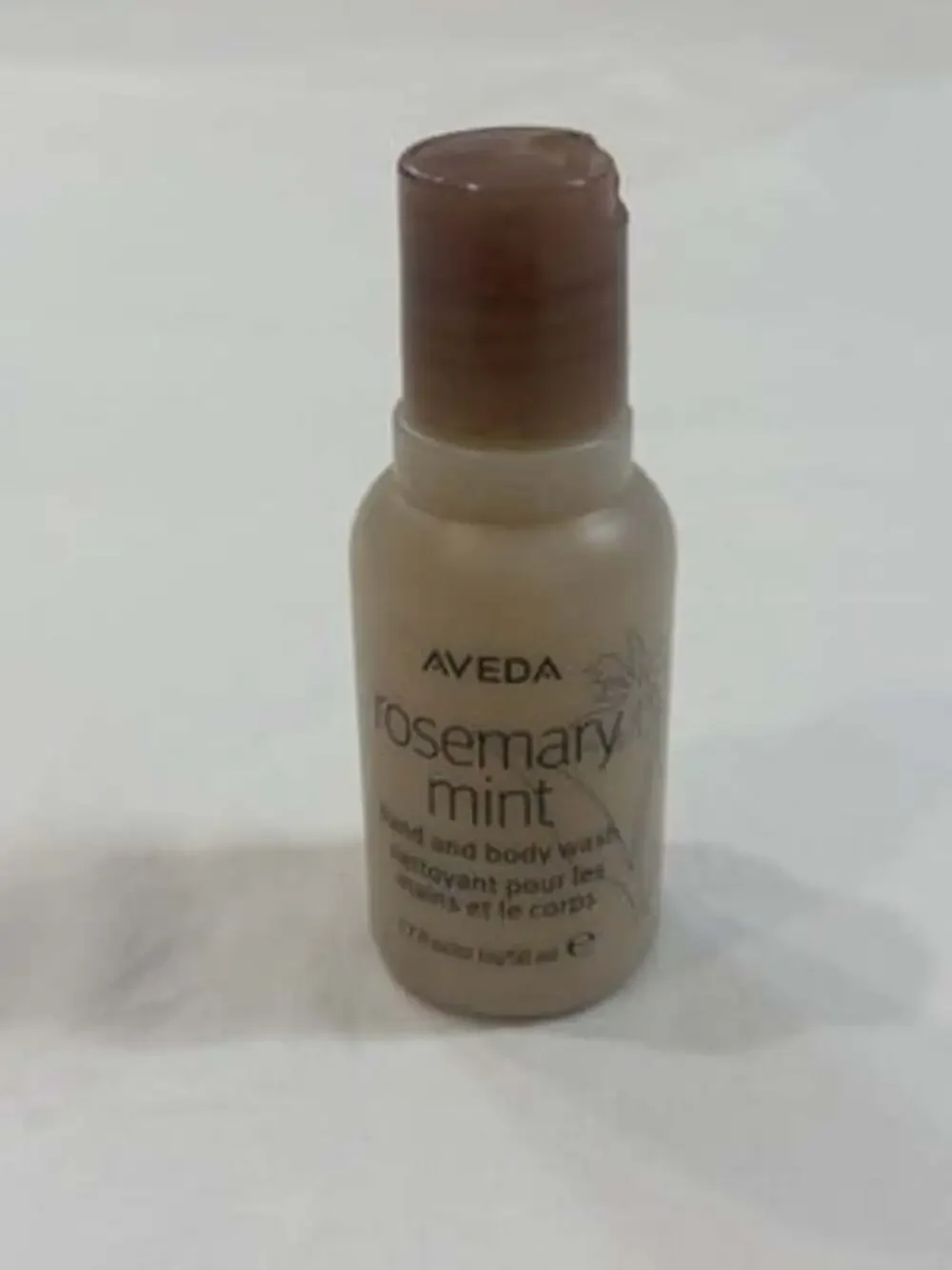 Aveda rosemary mint hand and body wash 1.7 oz / 50 ml Travel Size